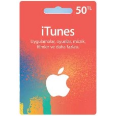 iTunes hediye kartı - 50 TL